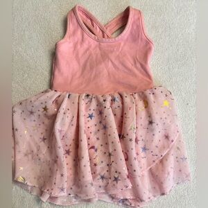 Pink Starry Kids Dress